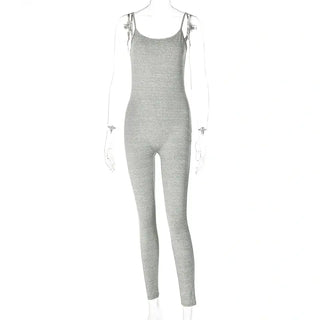 Classic plain jumpsuit for women